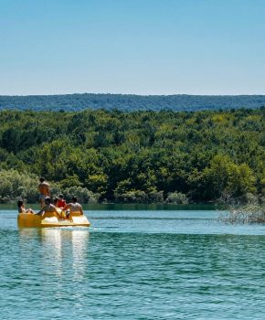 Lakes and leisure centers