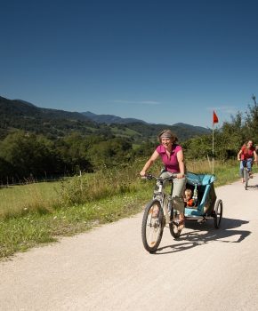 Cycling in leisure mode