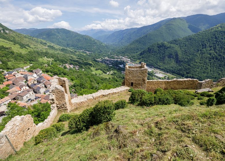 Le château de Lordat