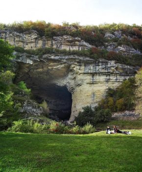 The cave of Mas D'Azil