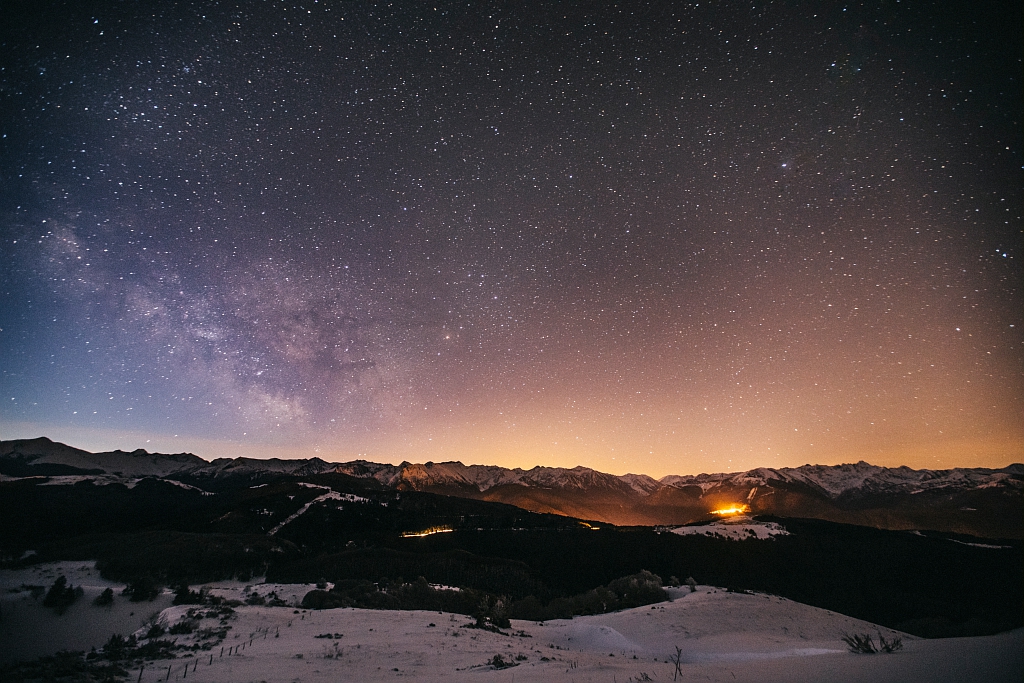 Nuit étoilée au roc de Scaramus ©Wildroad - ADT Ariège