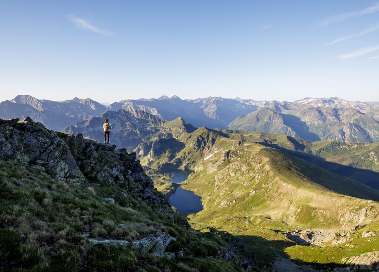 The Pic de Tarbésou and the Ponds of Rabassoles