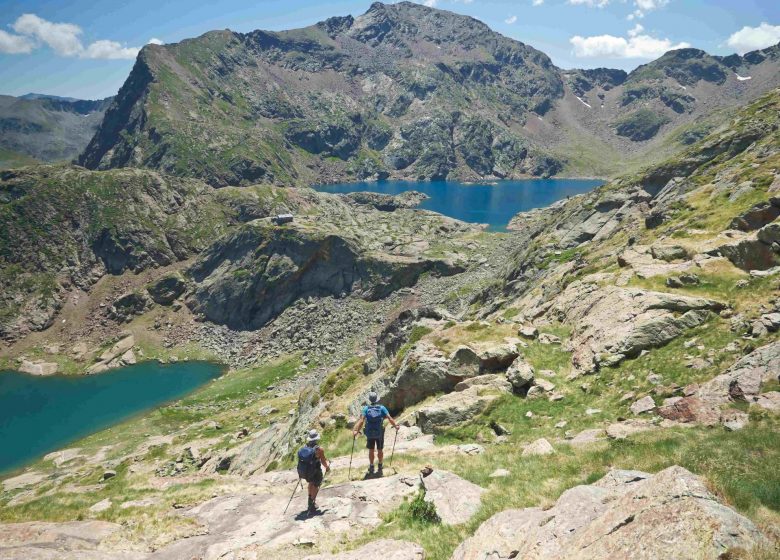 Estanques de Fourcat y el refugio