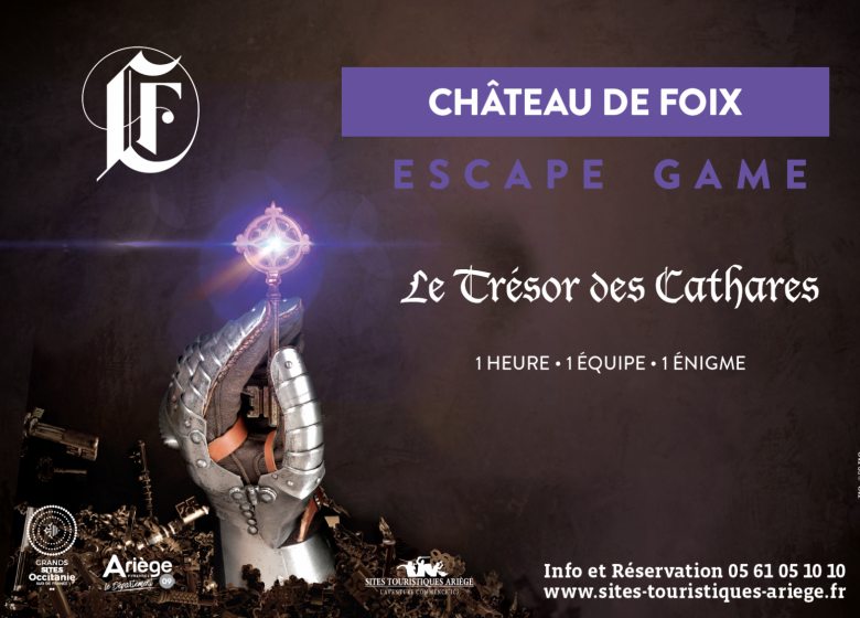 Ontsnappingsspel in het kasteel van Foix