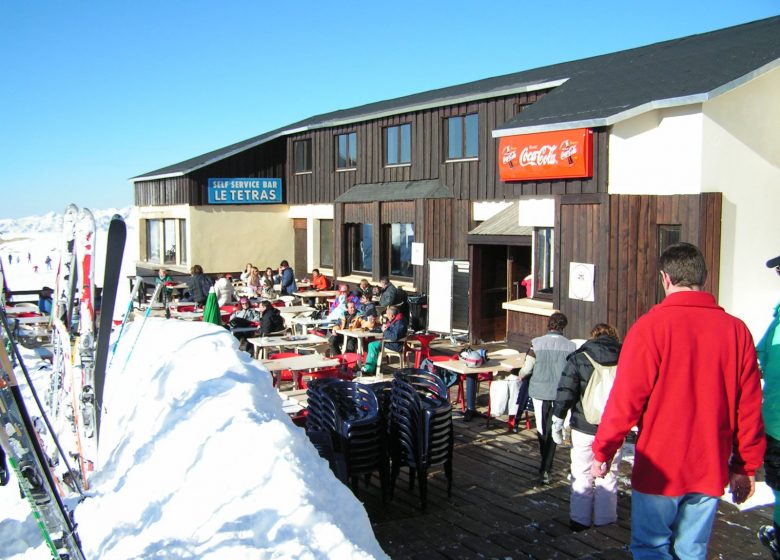 Restaurante de montaña Le Tetras