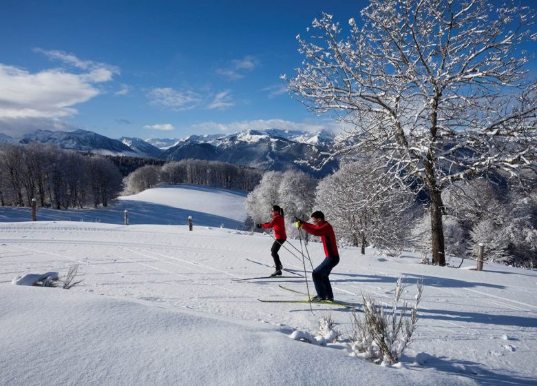 Nordic skiing at the Chioula resort