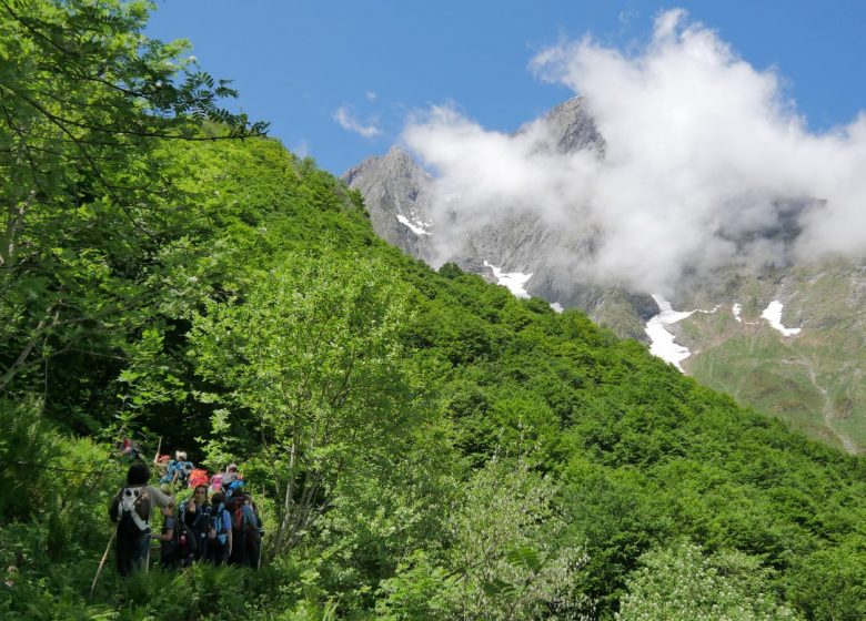 Séjour montagne d’ichnologues débrouillards