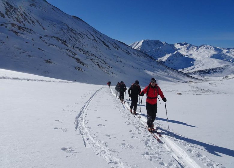 Esquí amb l'Oficina de Guies dels Pirineus Ariègeoises