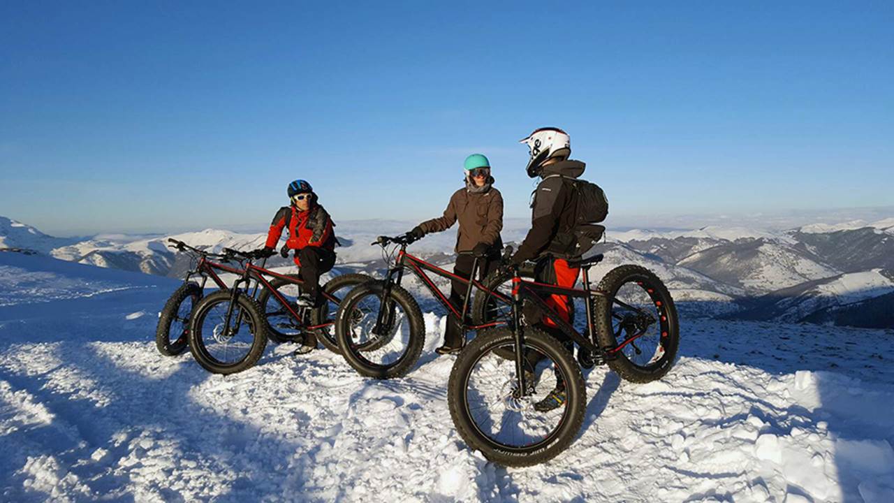 Fat bike online nieve