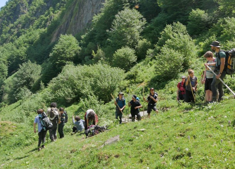 Séjour montagne d’ichnologues débrouillards