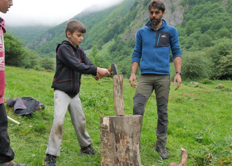 Séjour montagne d’ichnologues débrouillards