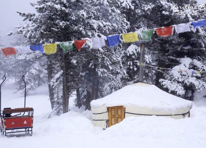 Bivouac avec Angaka Village Nordique