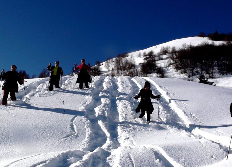 El Pic d’Estibat amb raquetes de neu