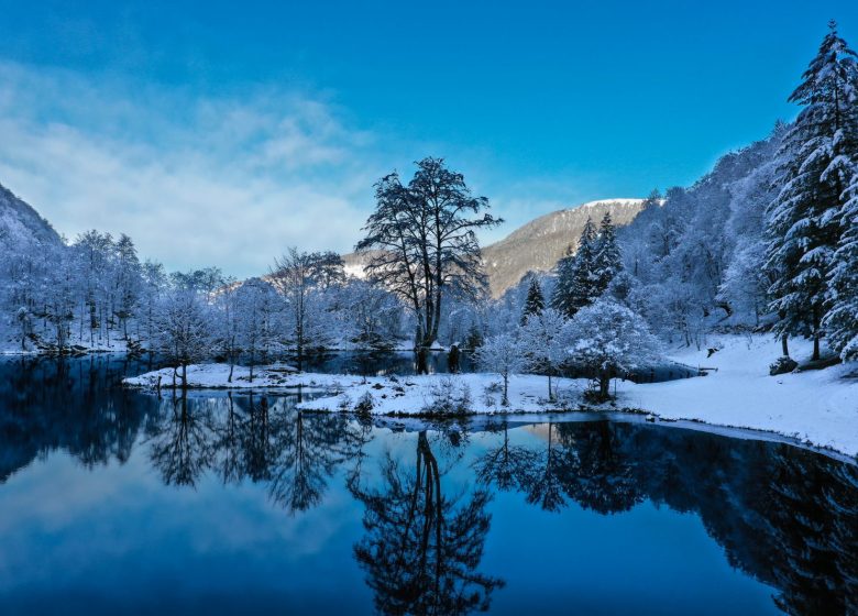 Ayet-Lac de Bethmale en hiver