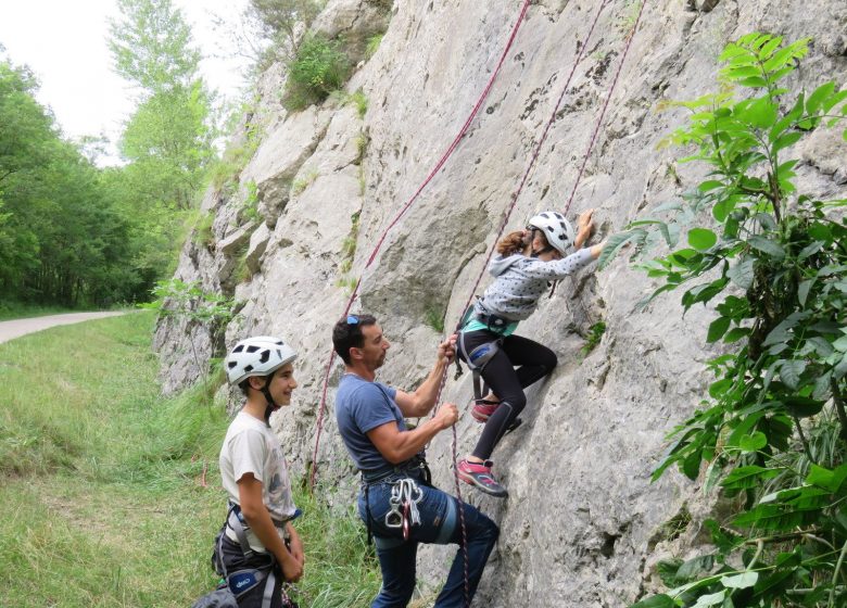 Rocher d’escalade de Dreuilhe