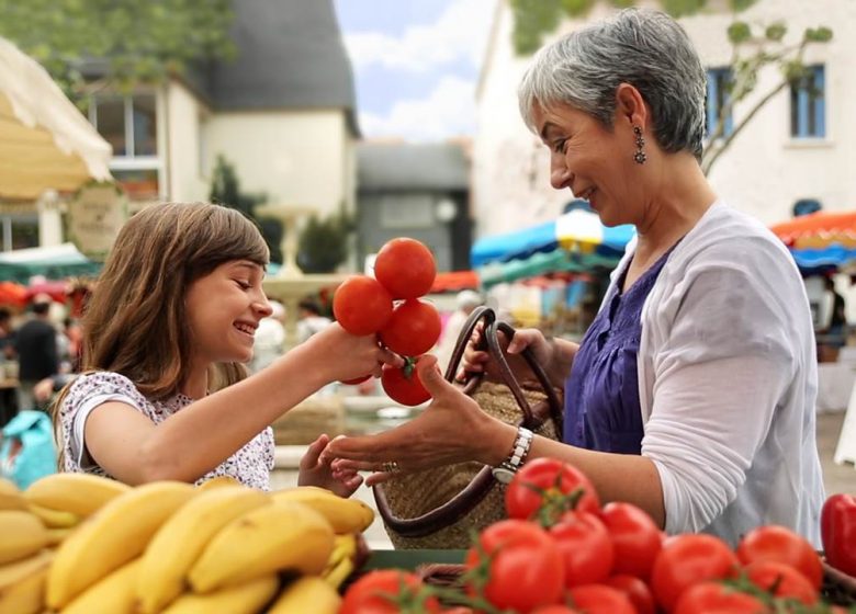 Market in Ax les Thermes