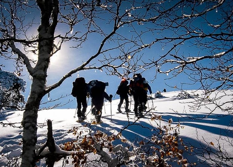 Raquetes de neu amb escapada de Sibelle