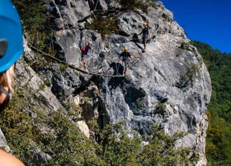 Vía ferrata con Sibelle Escapade