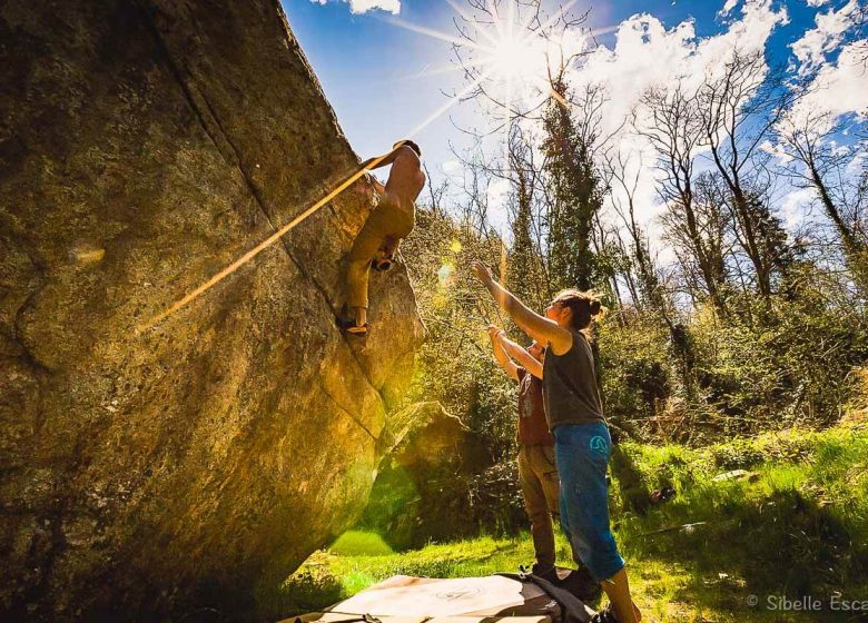 Climbing with Sibelle escapade