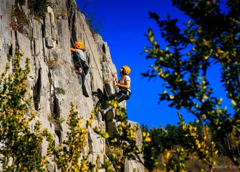 Climbing with Sibelle escapade