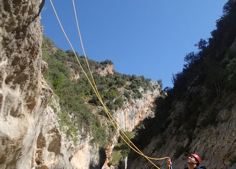 Sportieve canyoning