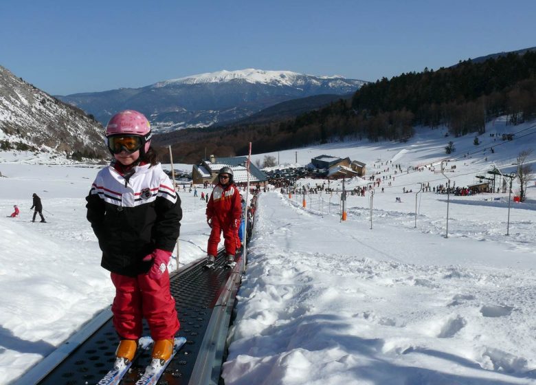 Escuela de esquí de Mijanès