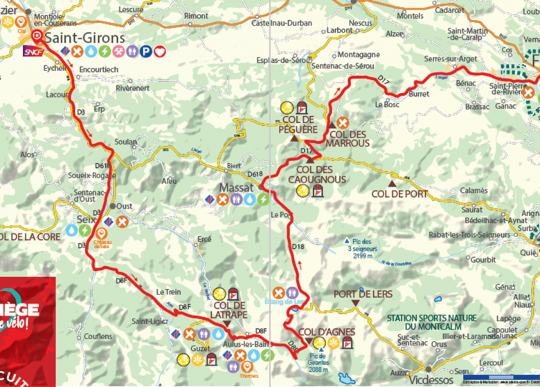 Hors catégorie étape 100% Ariège tour de France – circuit n°12