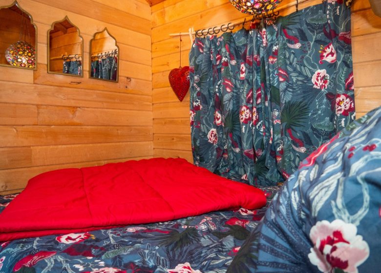 Bed en breakfast caravan Tango