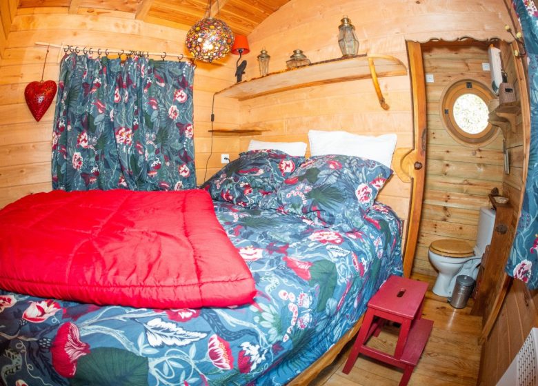 Bed en breakfast caravan Tango