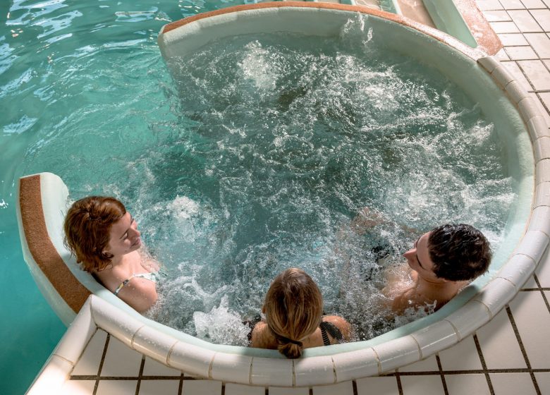 Aqua-relaxation area of ​​the Thermes d'Aulus