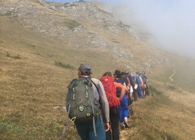 Wandelen met excursies in de Pyreneeën