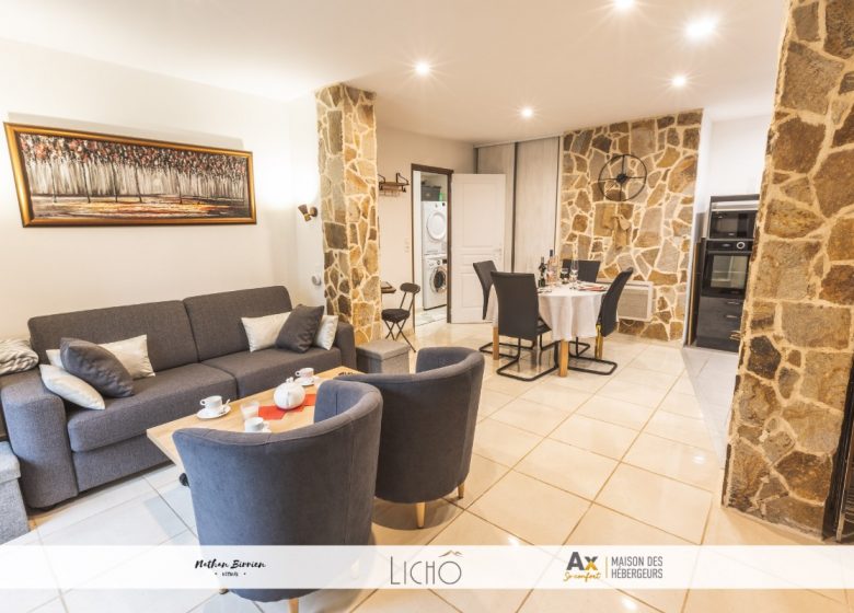 Appartement Le Rock centre Ax – 4 pers. (possi. 5/6) – 4 * – 5 Diamants