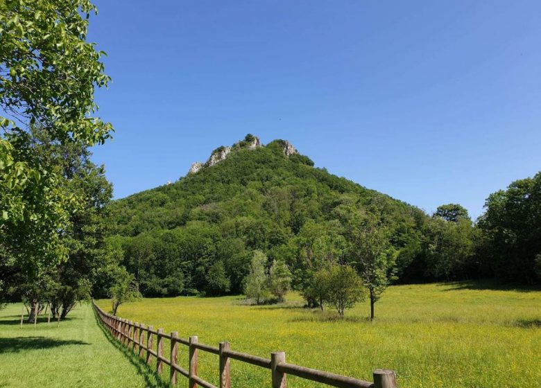 The peak of Montgailhard