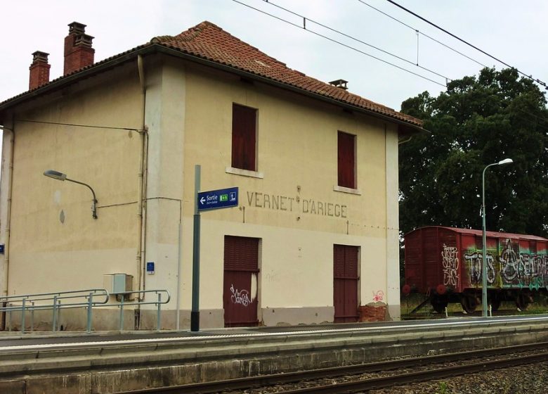 Station Sncf Le Vernet D'Ariège