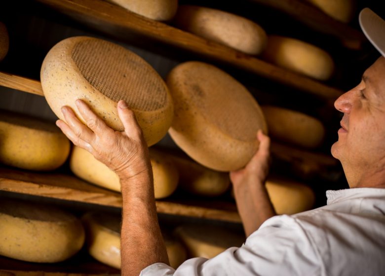 Visita de la quesería golosa del Moulin