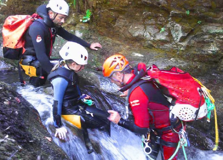 Aventura en el cañón de Ariege