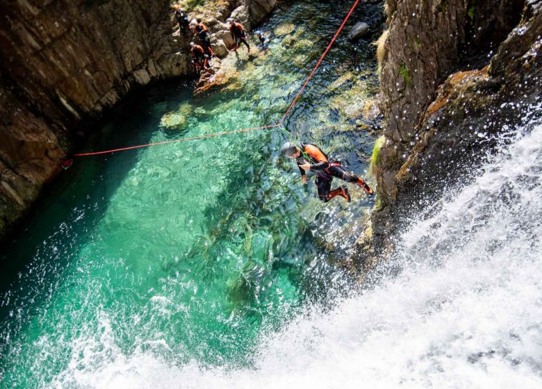 Barranquisme amb espeleologia Canyon Ariège