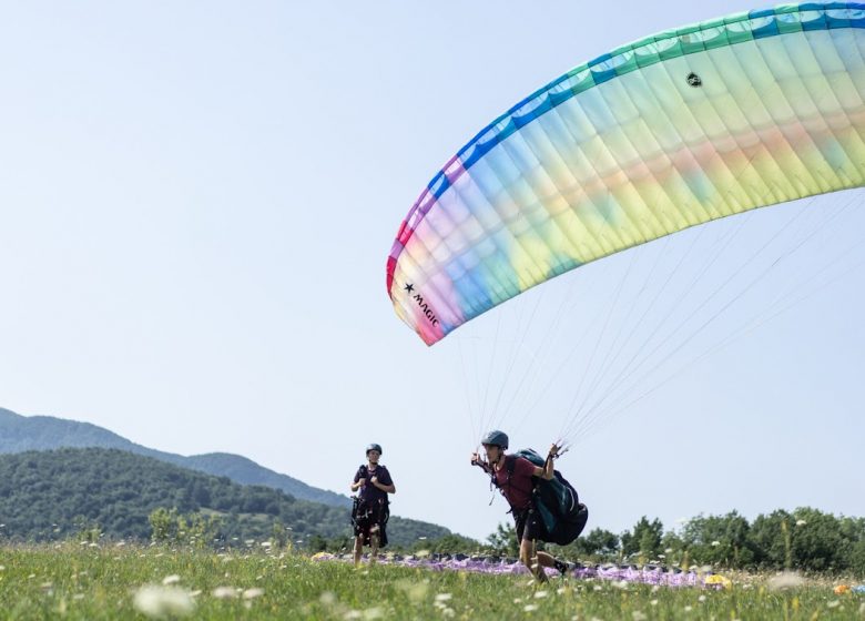 Paragliding Family