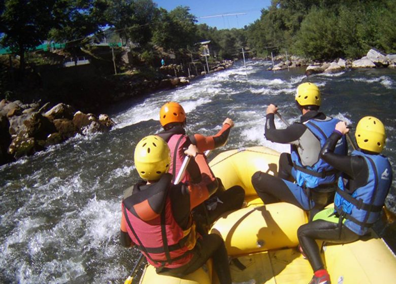 Rafting avec le Bureau des Guides des Pyrénées Ariégeoises