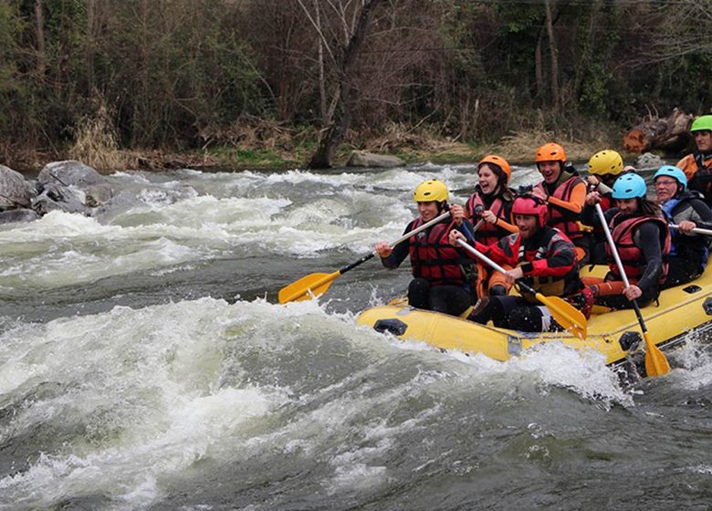 Rafting avec le Bureau des Guides des Pyrénées Ariégeoises