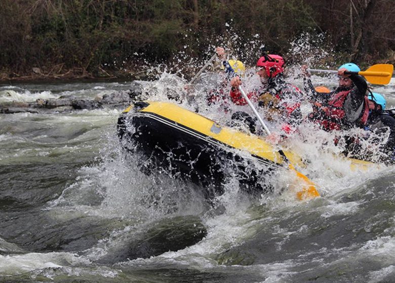 Rafting avec le Bureau des Guides des Pyrénées Ariégeoises