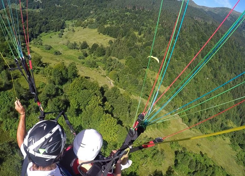 Vols en tàndem – Familia de Parapent