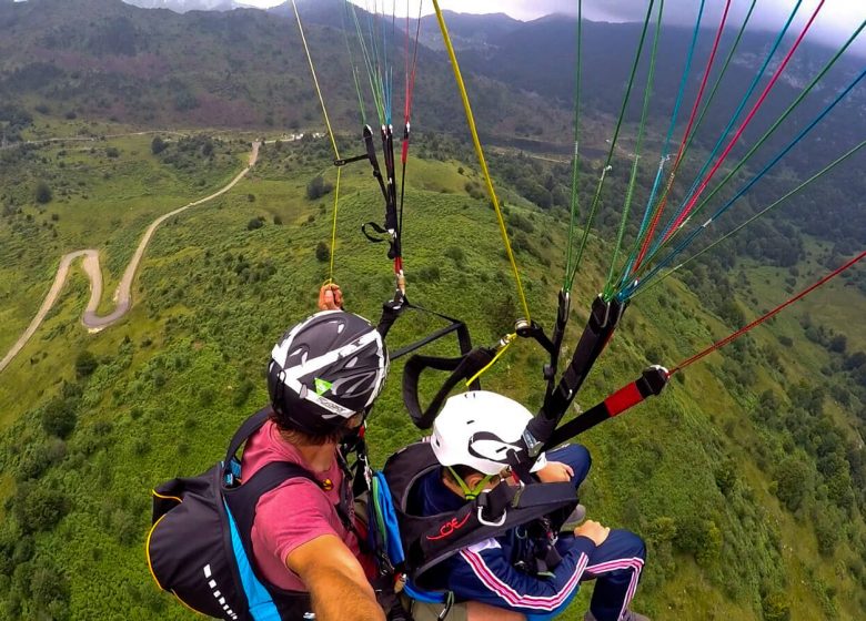 Famiglia di parapendio