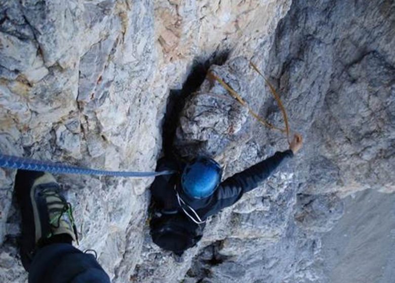 Mountaineering and climbing with Baptiste Sicre