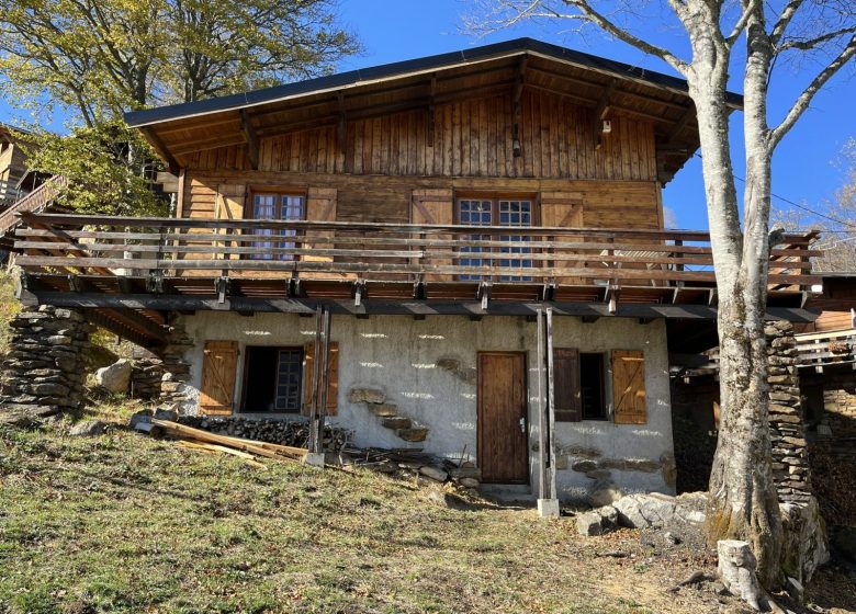 Familiechalet op de piste