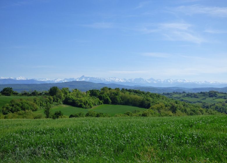 Walk on the heights of Arize-Lèze