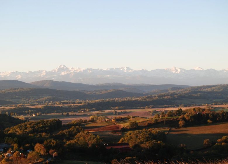 Walk on the heights of Arize-Lèze