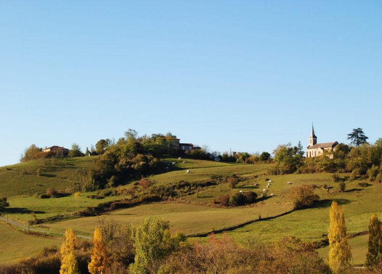 Walk on the heights of Arize-Lèze