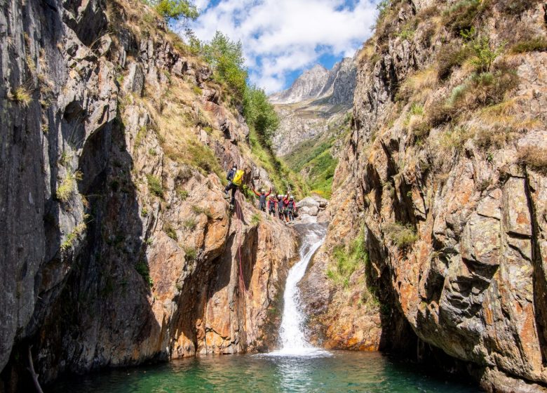 Canyoning met hier en elders