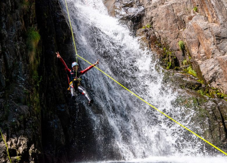 Canyoning met hier en elders